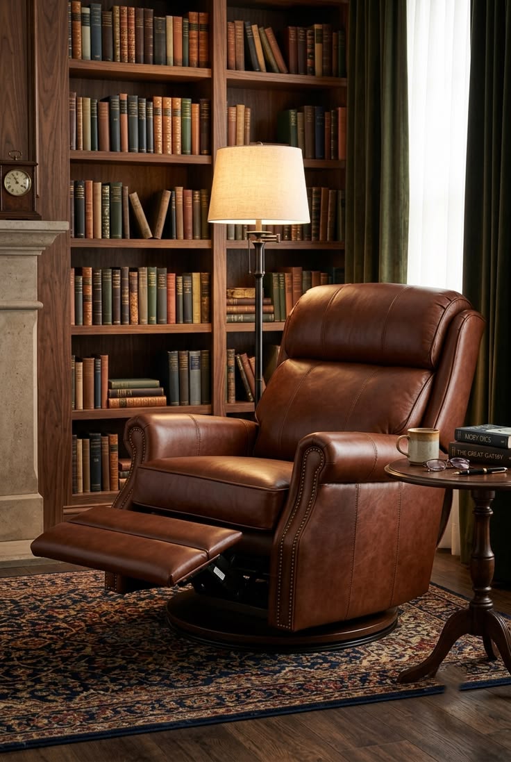 Vintage Leather Recliner